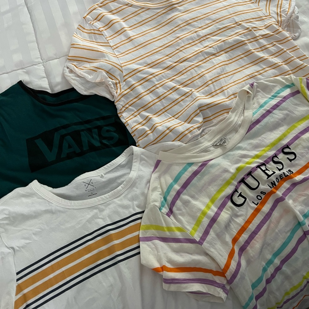 Bundle of 4 Cropped Tees